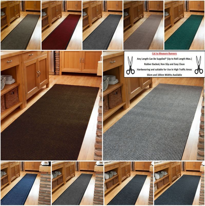 Hardwearing Non Slip Mat Cut to Any Length Per Foot Custom Extra Long